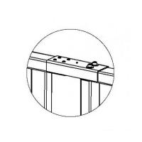 PERCo-RF01 0-06 , накладка верхняя