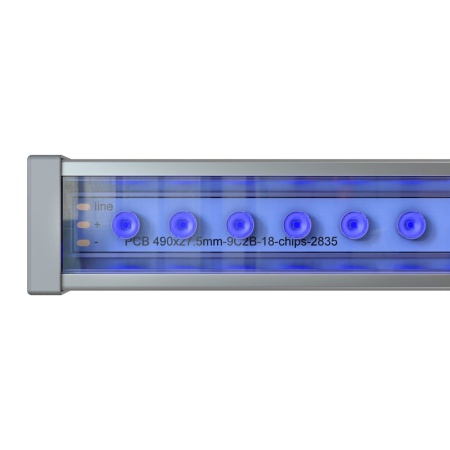 Барокко 20 500мм Оптик Синий 10×65° – №3