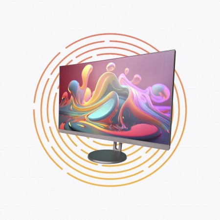 Моноблок Ancomp 27PQ (rev.1) 27" QHD 2560x1440 / i5-12400 / 16 Гб DDR4 / 512 Гб PCIE SSD / 4x USB 3.2 Gen1 / 2xUSB 2.0 / USB Type-C / HDMI / 2x 3.5 мм audio jack / SD / SDHC / SDXC / веб-камера 5.0 Мп / 1000 Мбит/с LAN / WI-FI / Bluetooth 5.0 – №1