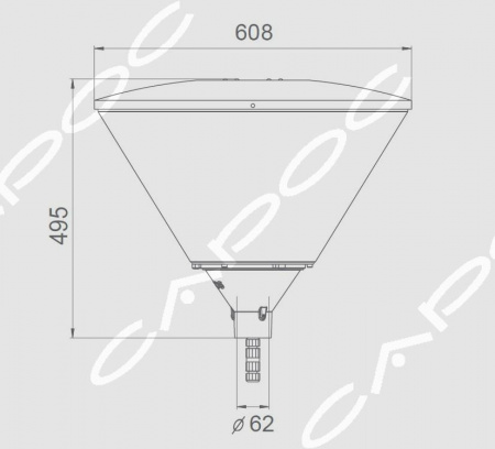 Светильник уличный светодиодный Мартини S LED (AX) MAR AX LED M – №2