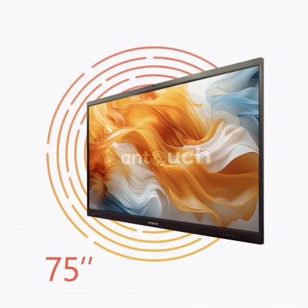 Интерактивная панель AnTouch ANTP-75-20icG3.1 75", ANDROID 14.0, 8 Гб / 128 Гб, 4К, 400 лм, камера 13 Мп, 8 микрофонов, датчик движения, Type-С, Miracast, Dlna, AirPlay, WI-FI – №1