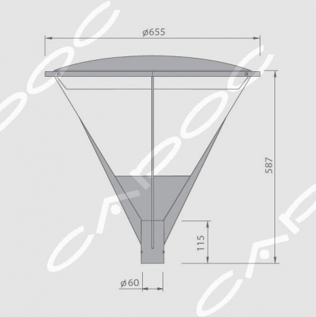 Светильник уличный светодиодный Мартини LED MAR LED M AS – №2