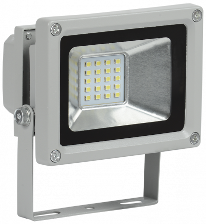 Прожектор светодиодный СДО 05-10 SMD IP65 серый IEK – №1